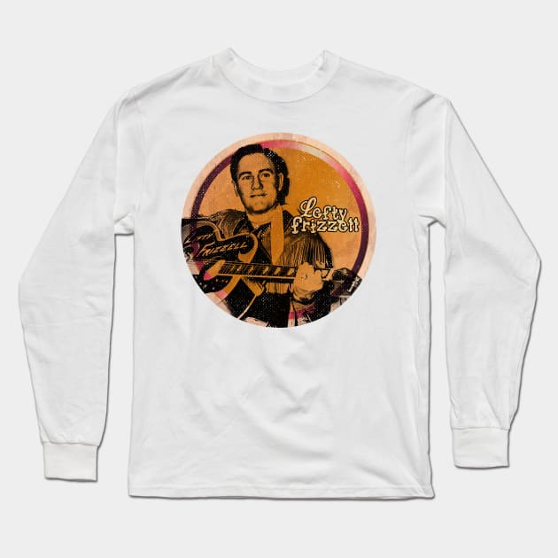 lefty frizzell 18 Long Sleeve T-Shirt by katroxdesignshopart444